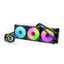 Miniatura de Lian Li Galahad II Trinity 360mm AIO CPU Liquid Cooler Black UNI FAN SL-INF ARGB Daisy-Chain Modelo GA2T36INB