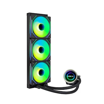 Imagen 2 de Lian Li Galahad II Trinity 360mm AIO CPU Liquid Cooler Black UNI FAN SL-INF ARGB Daisy-Chain Modelo GA2T36INB
