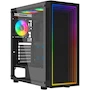 Miniatura de OCELOT GAMING Gabinete Gamer Portal-M4, ATX/Micro-ATX/ITX, Negro, 330x212x470mm, Chasis 0.5mm, Cristal Templado Frontal/Lateral, 3 Ventiladores ARGB, 1x3.5" HDD, 2x2.5" SSD, 7 Ranuras PCI