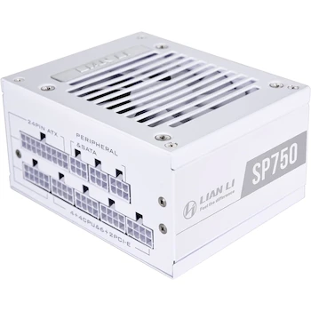 Imagen de referencia para Lian Li SP750 Blanco Fuente de Alimentación 750W 80+ Oro Completamente Modular Factor de Forma SFX Dimensiones 100x63.5x125mm