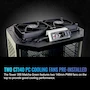 Miniatura de Thermaltake The Tower 300 Matcha Green Micro-ATX Micro Tower Chassis - 2x140mm CT Fans Included - Octagonal Prism Design - CA-1Y4-00SEWN-00