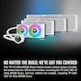 Miniatura de Thermaltake TH360 V2 Ultra ARGB Sync All-In-One Liquid Cooler Snow Edition, 360mm Radiator, 3x120mm CT120 ARGB Fans, 2.1" LCD Water Block, White, Model CL-W405-PL12SW-A