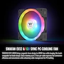 Miniatura de Thermaltake SWAFAN EX12 ARGB Sync PC Cooling Fan TT Premium Edition, 3-Pack, 120mm, Cuchillas Invertibles, Conexión Magnética, Negro, Modelo CL-F167-PL12SW-A