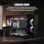 Miniatura de CORSAIR 2500X Caja de PC mATX Pequeña-Torre Doble Cámara Cristal Templado Panorámico Negro Sin Ventiladores Incluidos Compatible con Placa Base de Conexión Inversa