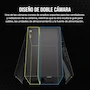 Miniatura de CORSAIR 2500X Caja de PC mATX Pequeña-Torre Doble Cámara Cristal Templado Panorámico Negro Sin Ventiladores Incluidos Compatible con Placa Base de Conexión Inversa