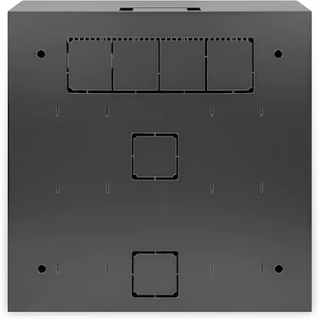 Imagen 4 de Intellinet 713689 Armario de Pared de Bajo Perfil 19" con Montantes Horizontales 4U y Verticales 2U Negro