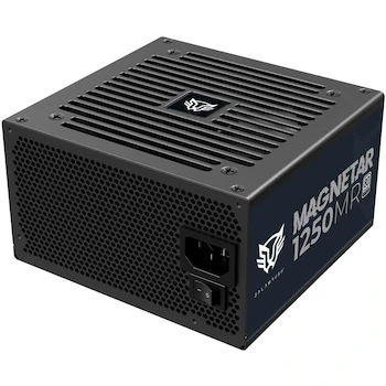 Imagen 2 de Balam Rush Fuente de Poder PC 1250W Gamer MAGNETAR 1250MR 80 Plus Platinum Full Modular Negro BR-937610