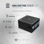 Miniatura de Balam Rush Fuente de Poder PC 1250W Gamer MAGNETAR 1250MR 80 Plus Platinum Full Modular Negro BR-937610