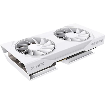 Imagen 3 de XFX Tarjeta de Video Swift RX9060XT OC Blanca 8GB GDDR6 AMD Radeon RX 9060 XT (RX-96TSW8GWQ) 2 Fan