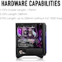 Miniatura de MSI MPG GUNGNIR Series 111R Mid-Tower PC Case, Black, ATX/mATX/ITX, 430x215x480mm, 2x2.5"/2x3.5" Bays, 7 Slots, GPU 340mm, CPU 170mm, PSU 250mm