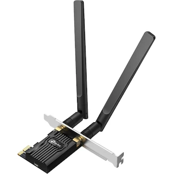 Imagen de referencia para Tarjeta de Red Inalámbrica TP-Link Archer T5E AC1200 PCIe WiFi para PC con Bluetooth 4.2, Color Negro, Modelo Archer T5E, Serie Archer, Dimensiones 12.09 x 8.33 x 2.16 cm
