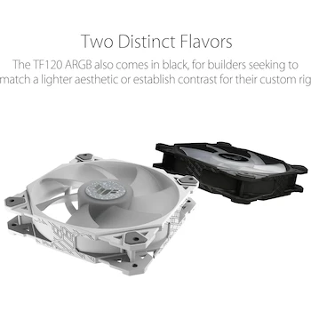 Imagen 5 de ASUS TUF Gaming TF120 ARGB Edición Blanca (Paquete de 3 Ventiladores para Chasis, Tamaño 120 x 120 x 25 mm)