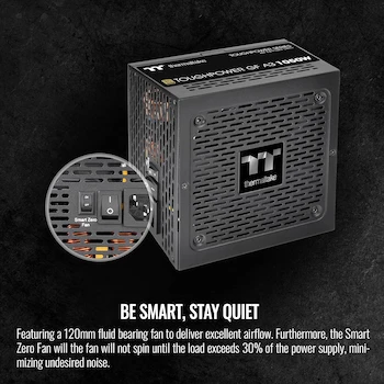 Imagen 4 de Thermaltake Toughpower GF A3 1050W 80+ Gold ATX 3.0 PCIe 5.0 Full Modular SLI/Crossfire Ready con True 600W 12VHPWR Negro PS-TPD-1050FNFAGU-L