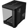Miniatura de Gabinete Curvo Xzeal M-ATX/ITX 2X USB 2.0 + 1X USB 3.0 + 3.5 mm + 3 Ventiladores RGB Negro