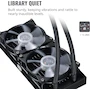 Miniatura de Cooler Master MasterLiquid LC240E RGB All-in-One Close-Loop AIO Liquid CPU Cooler, Dual Chamber RGB Pump, 240mm Radiator (277 x 119.6 x 27 mm), Dual MF120R 120mm RGB Fans, Multicolor RGB Lighting, Black, Model MLA-D24M-A18PC-R1