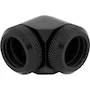 Miniatura de Corsair Hydro X Series XF Hardline 90° 14mm OD Fitting Individual Pack Negro