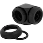 Miniatura de Corsair Hydro X Series XF Hardline 90° 14mm OD Fitting Individual Pack Negro
