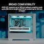 Miniatura de ASUS A21 Micro-ATX Case White Edition - Compatible con BTF Hidden Connector Technology