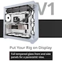 Miniatura de APNX V1 White – Gabinete ATX Mid-Tower Blanco Minimalist RGB Gamer Torre para PC