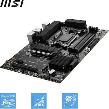 Imagen 4 de MSI PRO B650-S WIFI V1 ProSeries Motherboard (AMD Ryzen serie 9000/8000/7000, AM5, Wi-Fi 6E, Bluetooth 5.3, LAN 2.5Gbps, ATX)
