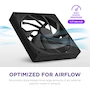 Miniatura de NZXT F140Q - Ventilador de 140 mm Silencioso de Flujo de Aire PWM - Individual - Color Negro