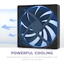 Miniatura de NZXT F140Q - Ventilador de 140 mm Silencioso de Flujo de Aire PWM - Individual - Color Negro