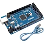 Miniatura de ELEGOO Mega 2560 R3 Tarjeta Placa Compatible con Arduino IDE con Microcontrolador Basada en ATmega2560 ATmega16U2 con USB Cable Azul Versión