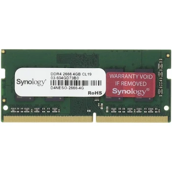 Imagen de referencia para Synology D4NESO-2666-4G 4GB DDR4-2666 Non-ECC SO-DIMM RAM Module