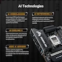 Miniatura de Placa Base ASUS TUF Gaming X870E-PLUS WIFI7 AMD X870E ATX Socket AM5 DDR5 Máx 256GB para AMD Ryzen 9000, 8000 y 7000 Series