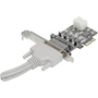 Miniatura de Manhattan 153584 Tarjeta Serial PCI Express de 4 Puertos con cuatro conectores DB9 Macho 16550