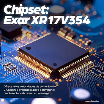 Imagen 4 de Manhattan 153584 Tarjeta Serial PCI Express de 4 Puertos con cuatro conectores DB9 Macho 16550