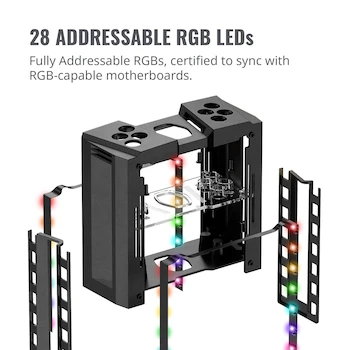 Imagen 5 de Cooler Master MasterAir MA410M ARGB Enfriador de Aire de CPU, Serie MasterAir, Modelo MAM-T4PN-218PC-R1, Dimensiones 111.8 x 130.9 x 165.1 mm, Ventiladores Dobles MF120R de 120 mm, Aletas de Aluminio, 4 Tubos de Calor de Cobre