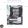 Miniatura de ASUS Prime X299-A II ATX Motherboard (Intel X299 Chipset, LGA 2066 Socket, DDR4 up to 4266 MHz, Max 256GB Memory, Black with Silver Accents, Size 30.5 cm x 24.4 cm)