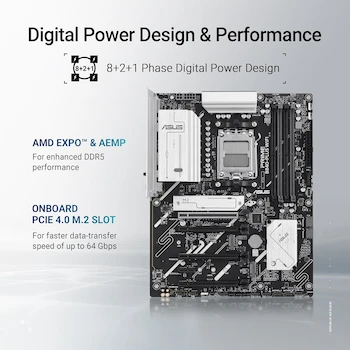 Imagen 3 de ASUS Prime B840-PLUS WiFi Early Set UP