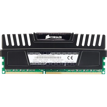 Imagen 2 de Corsair Vengeance CMZ8GX3M2A1600C9 Memoria RAM DDR3 1600 MHz PC3-12800 8 GB (2 x 4 GB) CL9 9-9-9-24 1.5V 240-Pin DIMM Desktop Negro