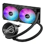 Miniatura de ASUS ROG Ryuo III 240 ARGB Enfriamiento Líquido CPU AIO 240 mm con Bomba Asetek 8ª Gen, Pantalla LED Anime Matrix y Ventiladores ROG ARGB
