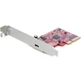 Miniatura de StarTech.com PEXUSB321C Tarjeta PCIe de 1 Puerto USB Tipo C USB 3.2 Gen 2x2 20Gbps PCI Express 3.0 x4 para Windows y Linux