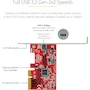Miniatura de StarTech.com PEXUSB321C Tarjeta PCIe de 1 Puerto USB Tipo C USB 3.2 Gen 2x2 20Gbps PCI Express 3.0 x4 para Windows y Linux