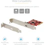 Miniatura de StarTech.com PEXUSB321C Tarjeta PCIe de 1 Puerto USB Tipo C USB 3.2 Gen 2x2 20Gbps PCI Express 3.0 x4 para Windows y Linux