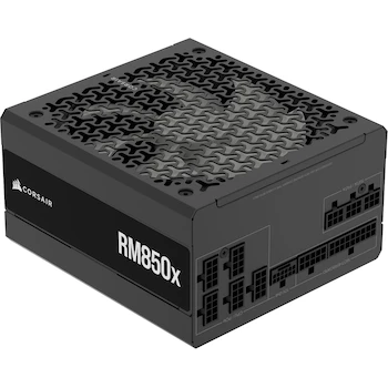 Imagen de referencia para Corsair RM850x (2024) Fuente de Alimentación ATX Totalmente Modular 850W ATX 3.1 PCIe 5.1 Native 12V-2x6 Negro