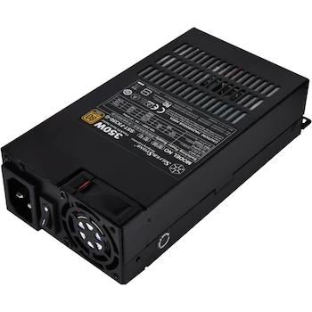 Imagen alusiva al producto SilverStone Technology Fuente de Alimentación Flexible ATX 350W SST-FX350-G-USA Negro (Pintura sin Plomo)