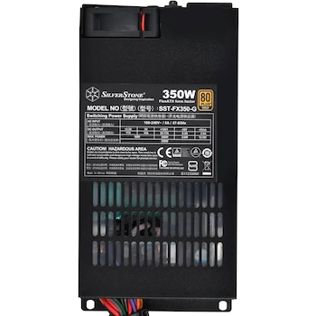 Imagen 2 de SilverStone Technology Fuente de Alimentación Flexible ATX 350W SST-FX350-G-USA Negro (Pintura sin Plomo)