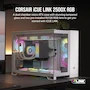 Miniatura de CORSAIR iCUE LINK 2500X RGB Pequeña-Torre mATX Caja de PC Doble Cámara Cristal Templado Panorámico Compatible Placa Base Conexión Inversa 2x Ventiladores RX120 RGB Incluidos Blanco
