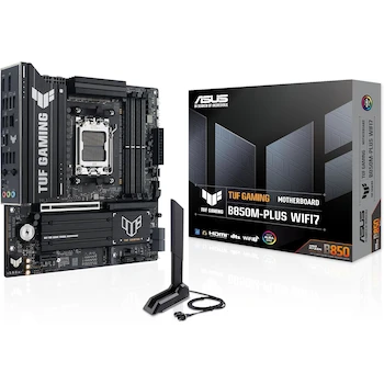 Imagen de referencia para ASUS TUF Gaming B850M-PLUS WIFI7 AMD B850 mATX Placa Base