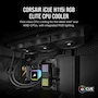 Miniatura de Corsair iCUE H115i RGB ELITE Refrigeración Líquida CPU Radiador 280 mm Ventiladores AF ELITE Series 140 mm 16 LED RGB Negro