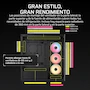 Miniatura de Corsair 3500X LX-R RGB iCUE Link Caja de PC Semitorre, Modelo CC-9011324-WW, Color Negro, Dimensiones 506x460x240 mm, Soporta Placas Base Mini-ITX a E-ATX, Capacidad hasta 10 Ventiladores 120mm, Bahías 2x3.5" y 2x2.5"
