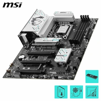 Imagen 4 de MSI B860 Gaming Plus WiFi, ATX, LGA 1851, Intel Core Ultra Series 2, DDR5, Wi-Fi 7, Intel Killer 5G LAN