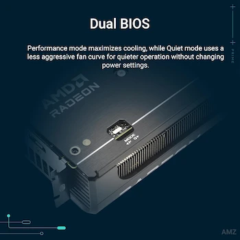 Imagen 5 de ASUS Prime AMD Radeon RX 9060 XT OC Edition 8GB GDDR6 Graphics Card, Model PRIME-RX9060XT-O8G