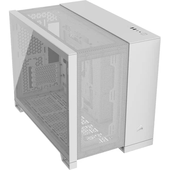 Imagen de referencia para CORSAIR 2500D Airflow mATX Caja para PC - Diseño de Doble Cámara - Compatible con Placa Base de Conexión Inversa - Blanco