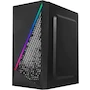 Miniatura de Acteck Gabinete KIOTO GC460 Micro ATX Mini Torre Fuente 500W Panel Acrílico RGB Negro USB 3.0 AC-933070